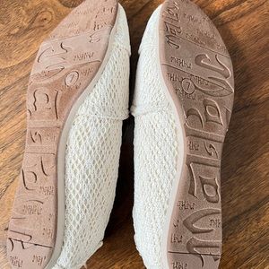 Target, Mad Love crocheted Ivory flats